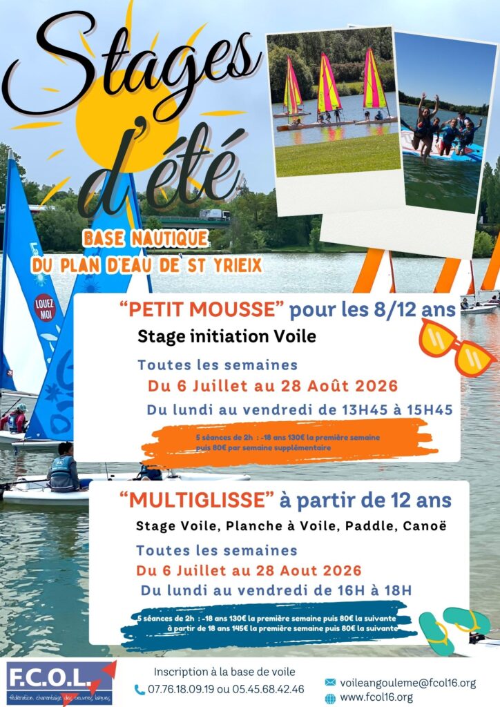 2026 Stages été